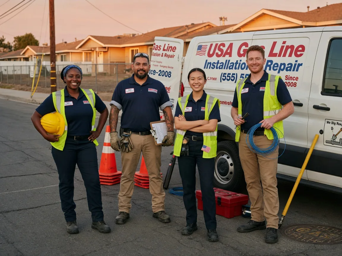 Gas Line Installation company in Doon, IA